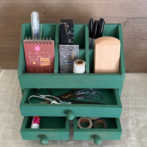 ❤️Wooden Desktop Organizer - Picture 2 of 12